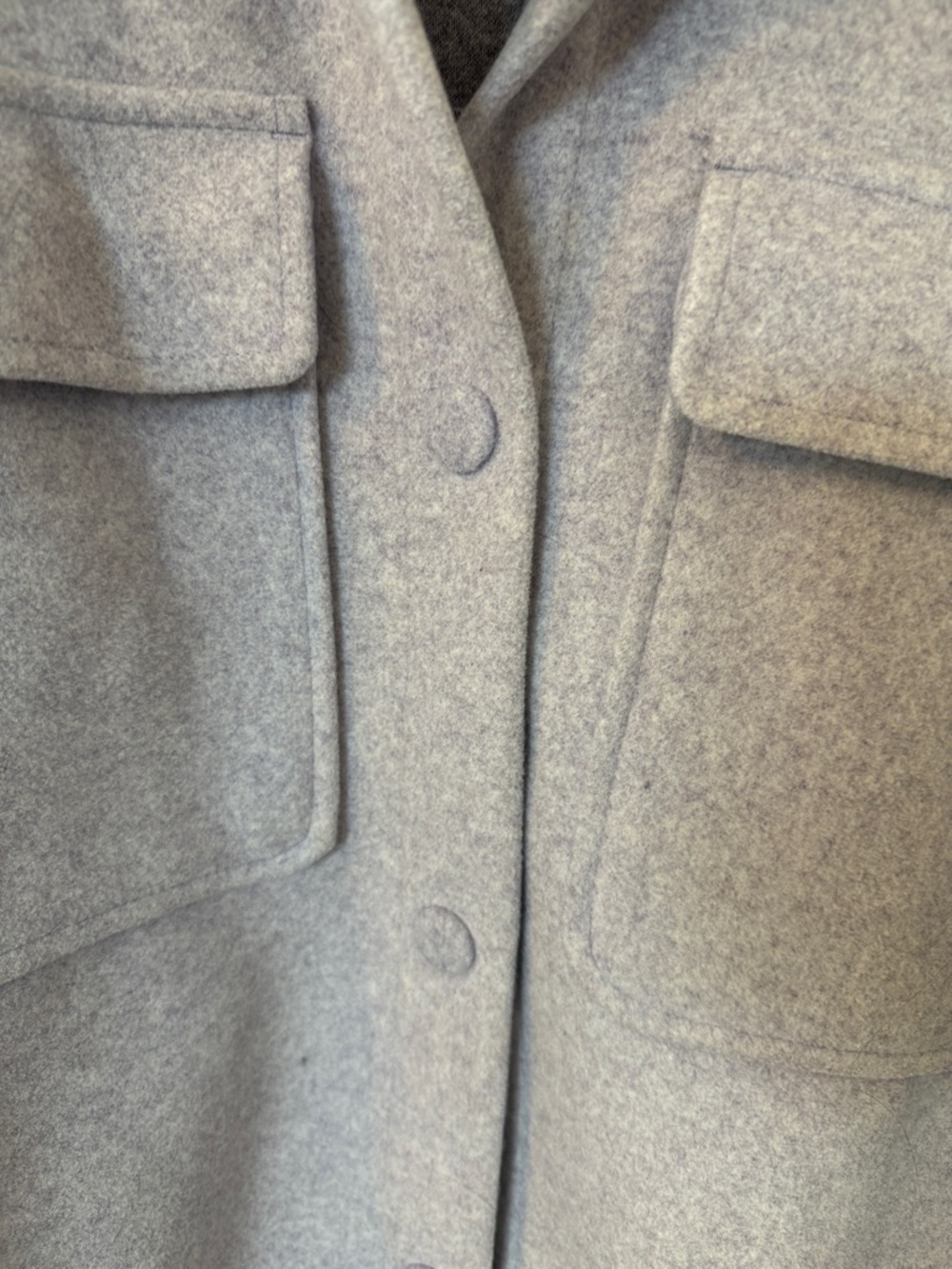 Calia Lavender Utility Shacket - Picture 4 of 8